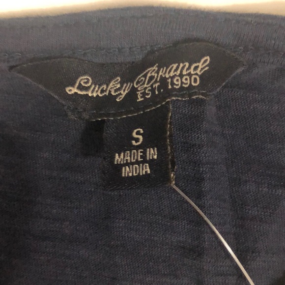 NWT Lucky Brand Dark Blue Tank Top Size S. - Picture 5 of 8